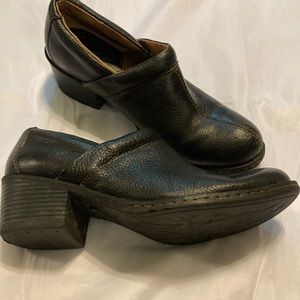 BOC Born Concept black leather uppers size 8